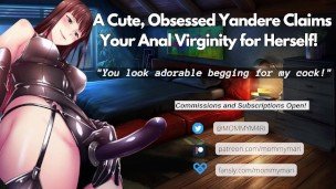 Cute Yandere Claims Your Anal Virginity ♡