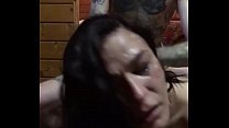 Throatfucked good and rough. Nasty amateur getting degraded and used