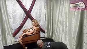 Bdsm Foot Fetish Domination – Bastinated in Chair