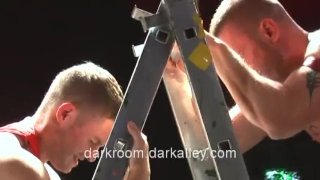 Anal Foursome in the Darkroom
