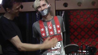 Skinny Twink Bdsm Tickling and Bondage