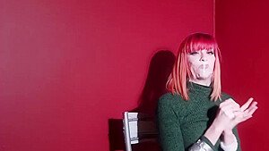 Tied Up in Turtleneck With Tape